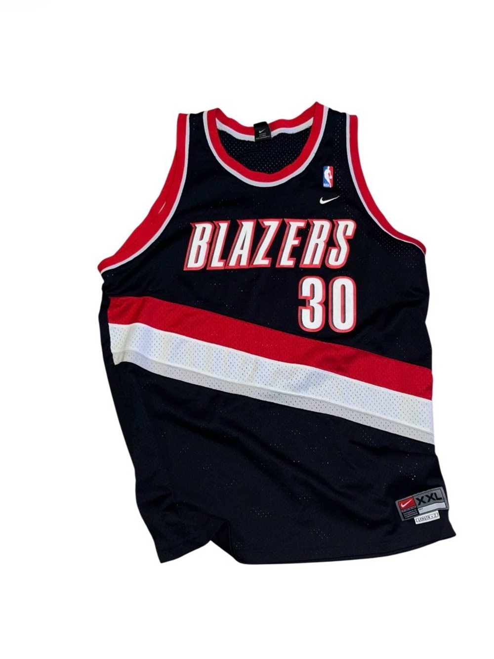 VTG Nike Portland Trail Blazers Rasheed Wallace #30 Jersey size XXL
